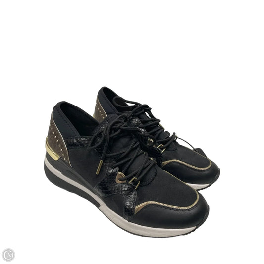 Shoes Designer By Michael Kors In Black & Brown, Size: 9