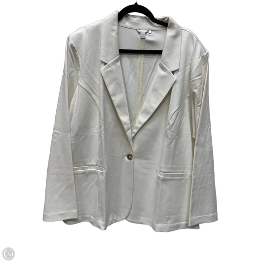 Blazer By Cato In Cream, Size: 3x