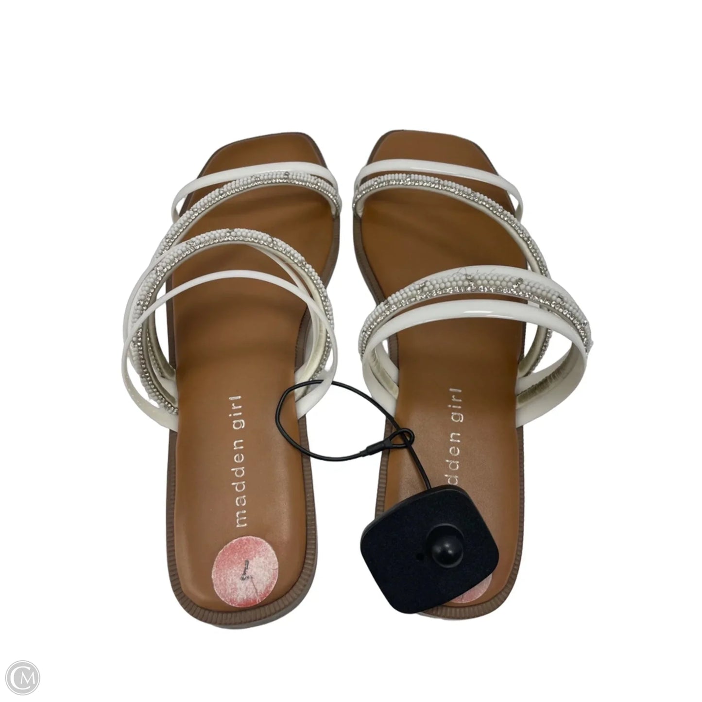 Sandals Flats By Madden Girl In White, Size: 7