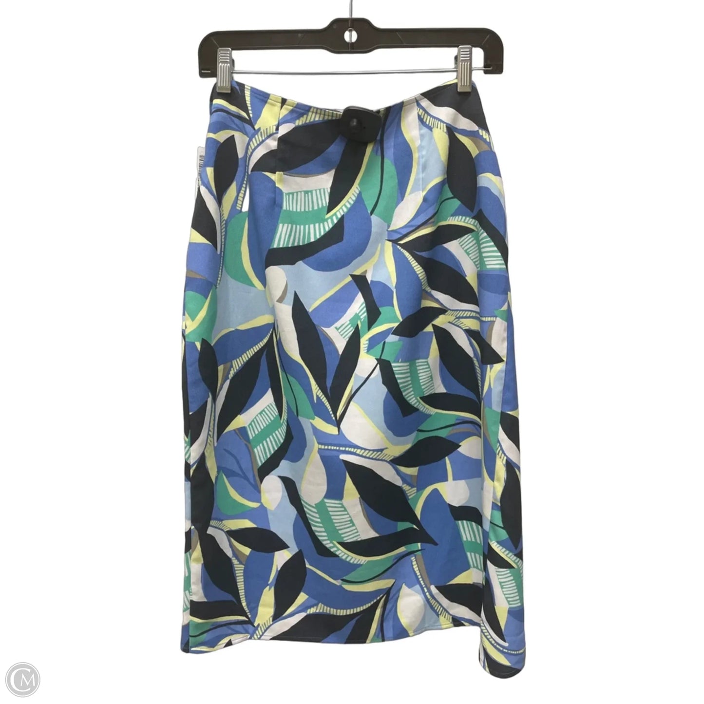 Skirt Mini & Short By Loft In Blue & Green, Size: 4p