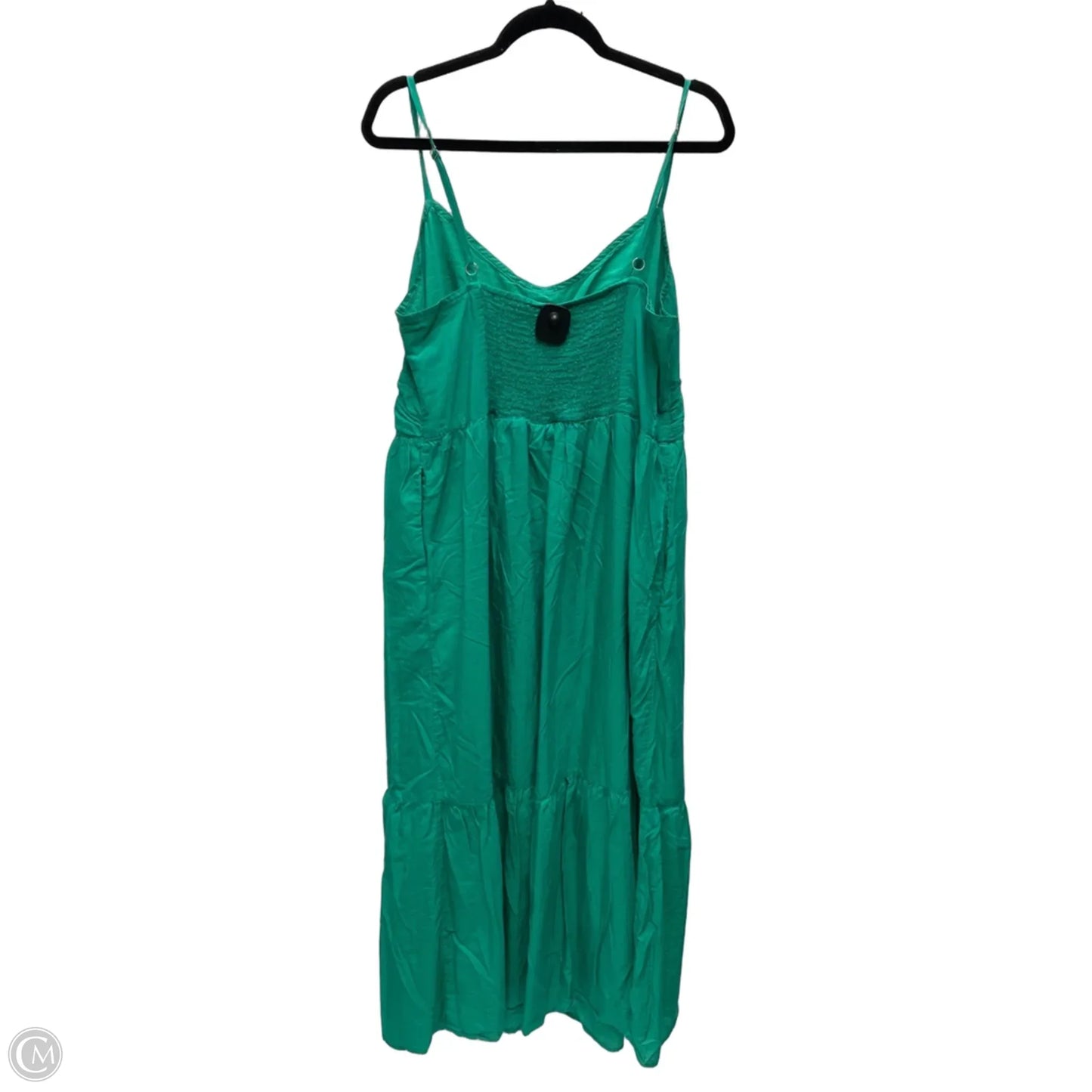 Dress Casual Midi By Universal Thread In Green, Size: 2x
