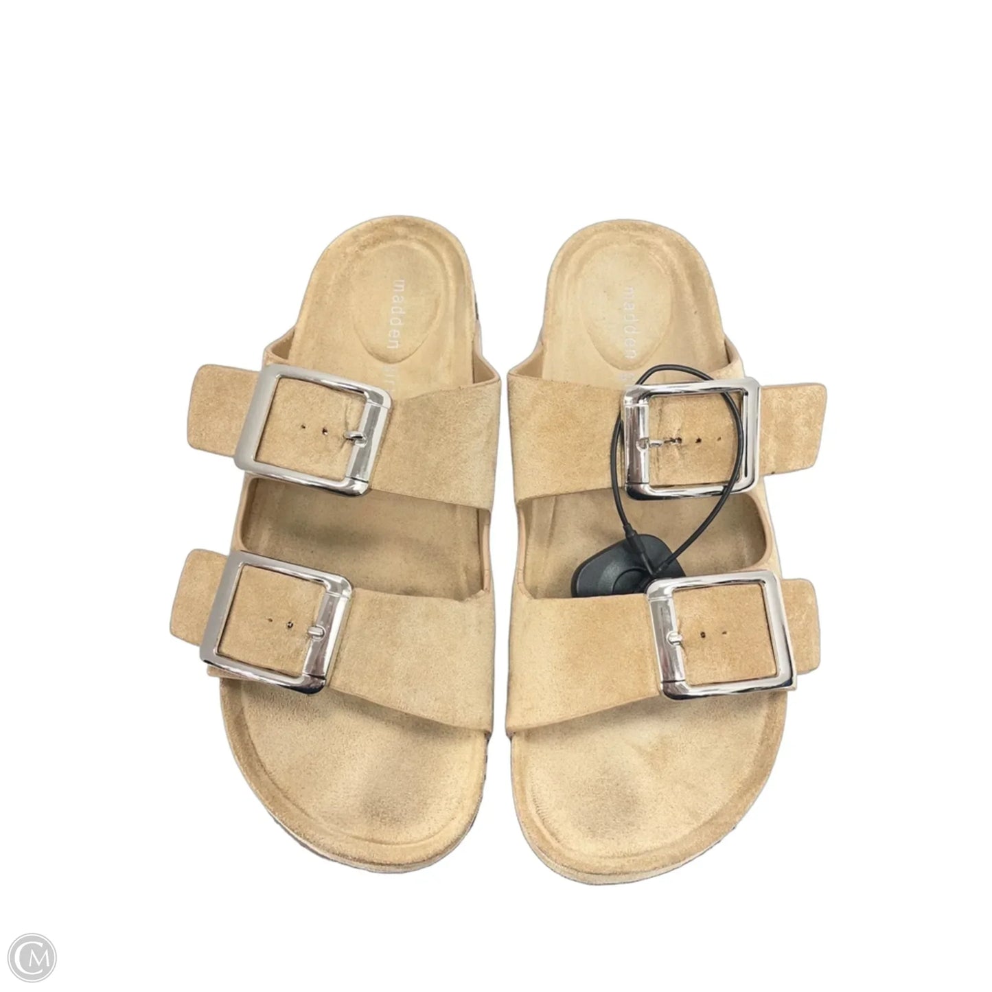 Sandals Flats By Madden Girl In Tan, Size: 7.5