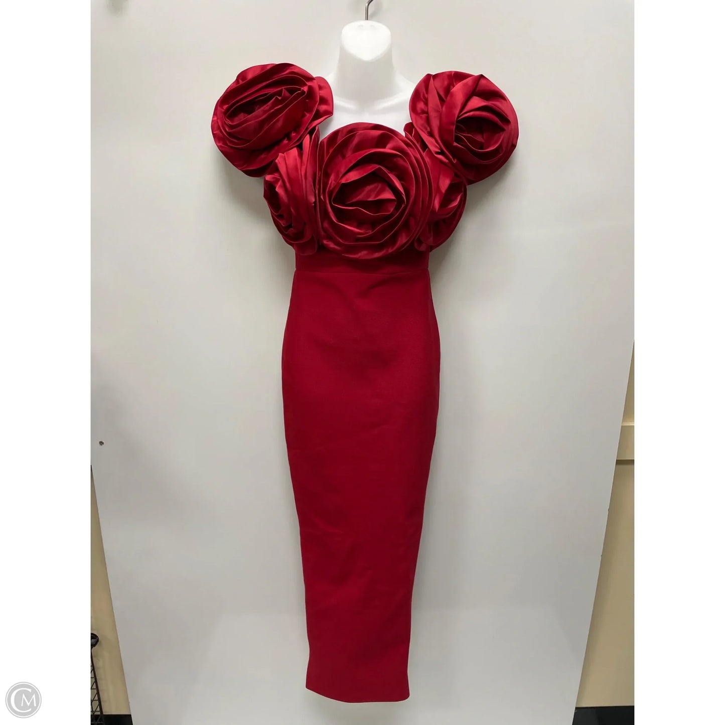 Dress Party Long By Fashion Nova In Red, Size: S