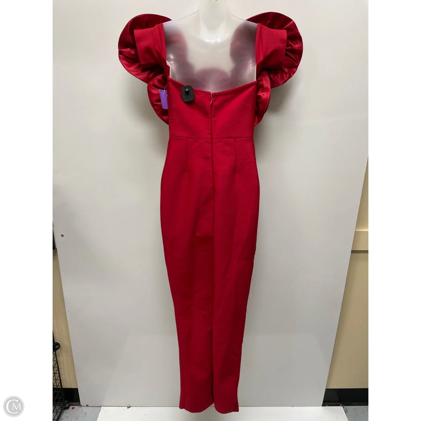 Dress Party Long By Fashion Nova In Red, Size: S