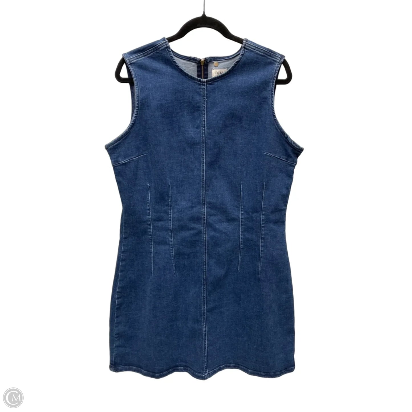 Dress Casual Short By Ana In Blue Denim, Size: Xl