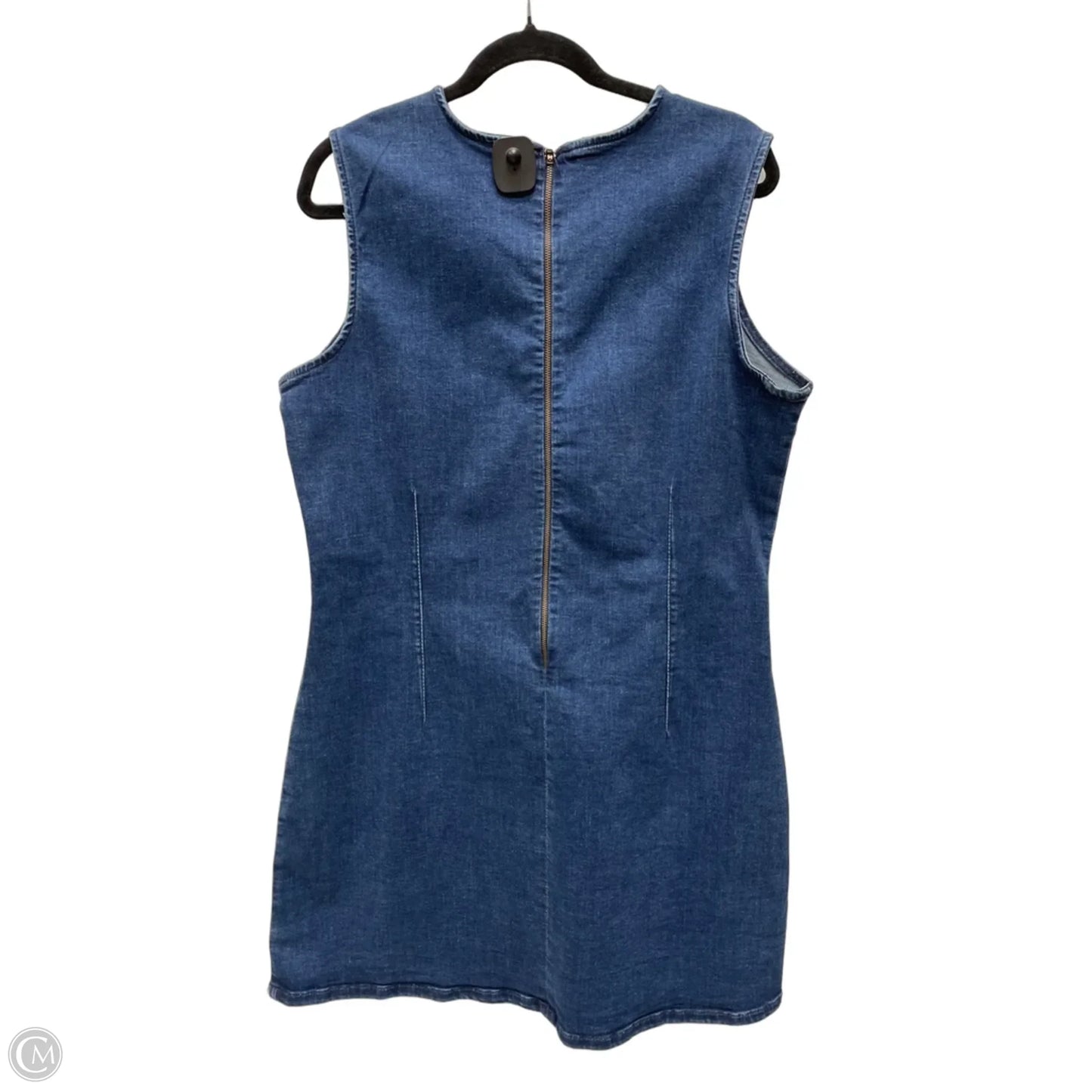 Dress Casual Short By Ana In Blue Denim, Size: Xl