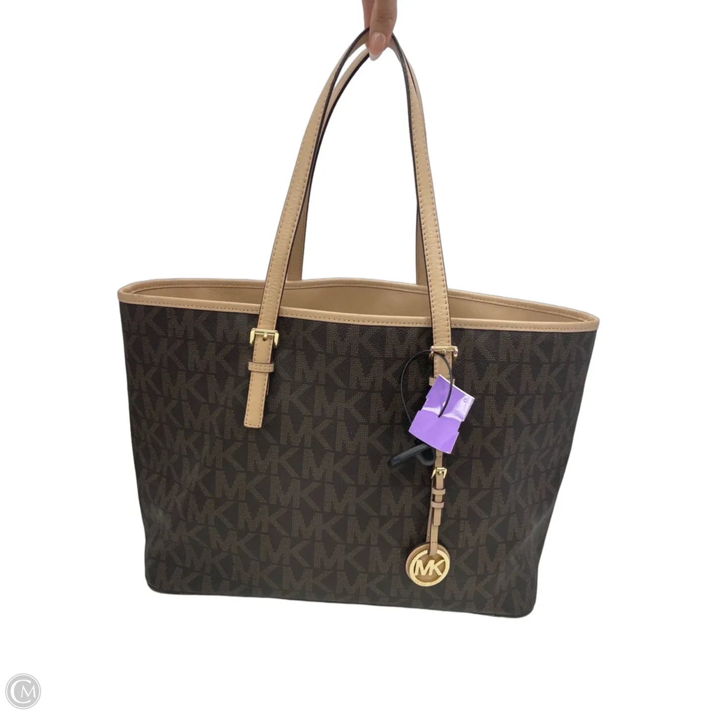 Tote Designer By Michael Kors, Size: Large