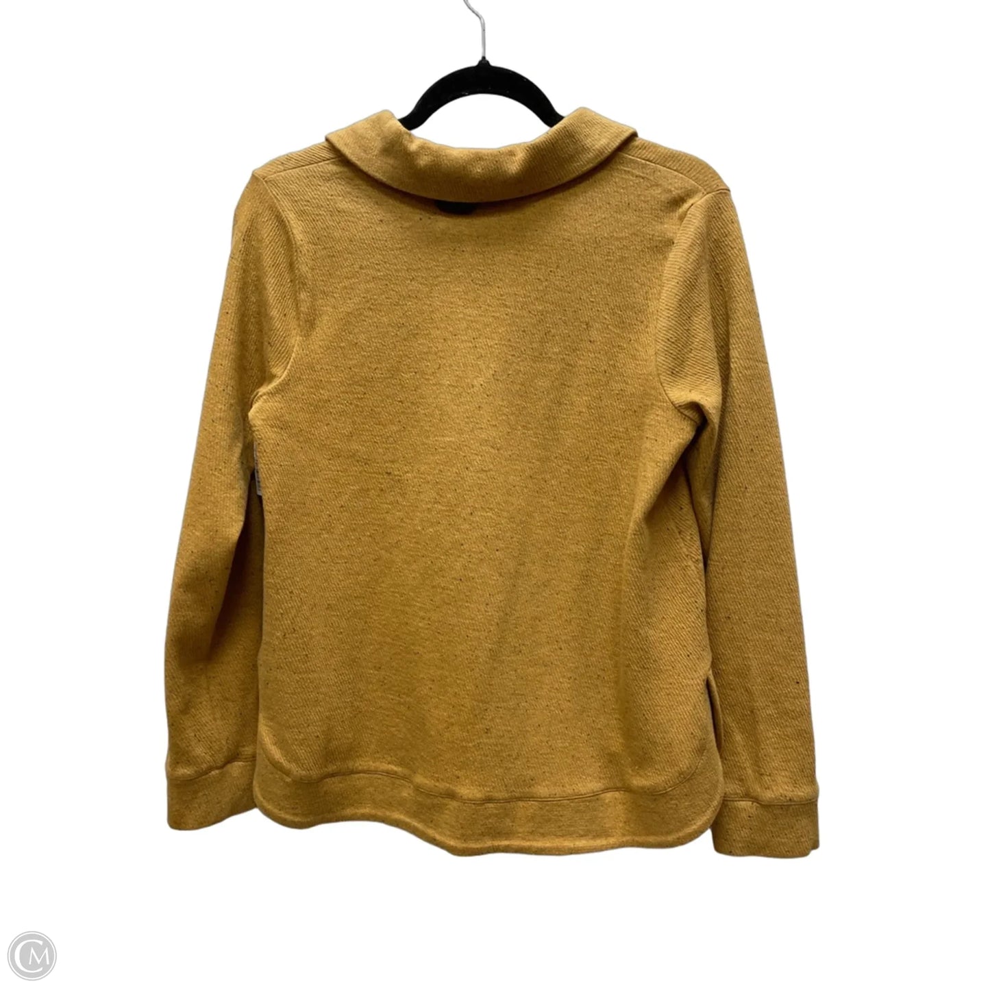 Top Long Sleeve By Pure Jill In Gold, Size: Sp