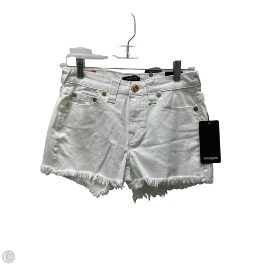 Shorts By True Religion In White, Size: 4