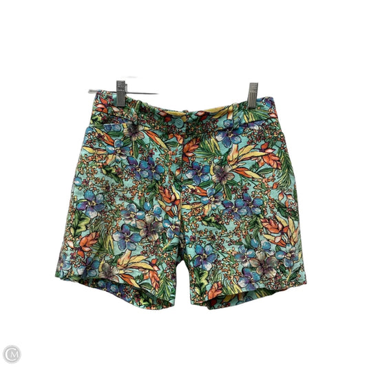 Shorts By Talbots In Floral Print, Size: 4p