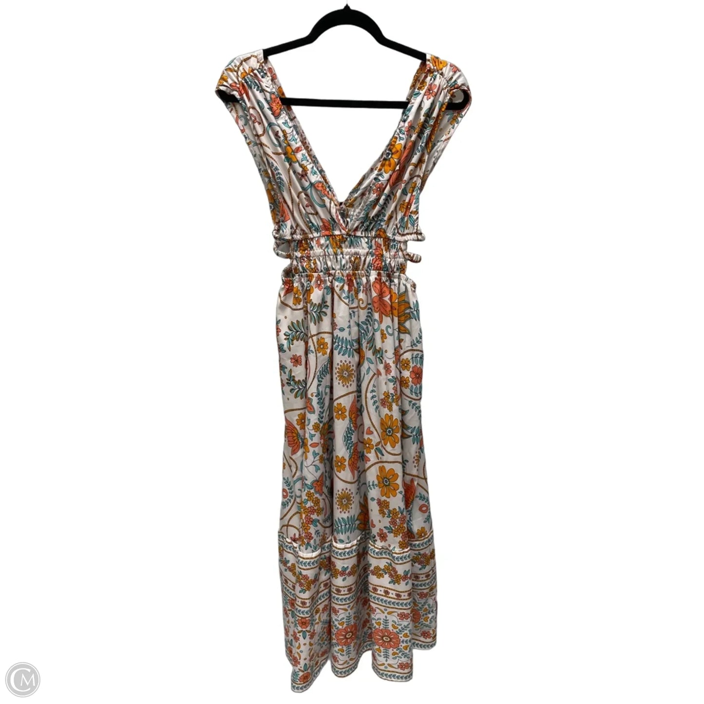 Dress Casual Maxi By Clothes Mentor In Floral Print, Size: M