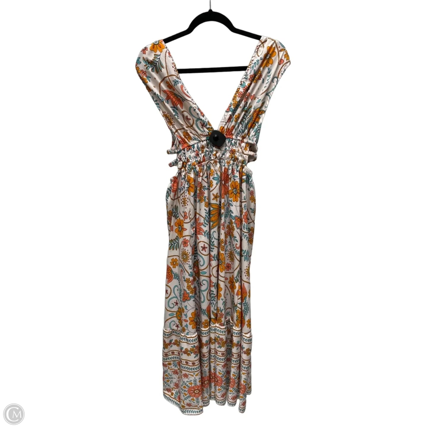 Dress Casual Maxi By Clothes Mentor In Floral Print, Size: M