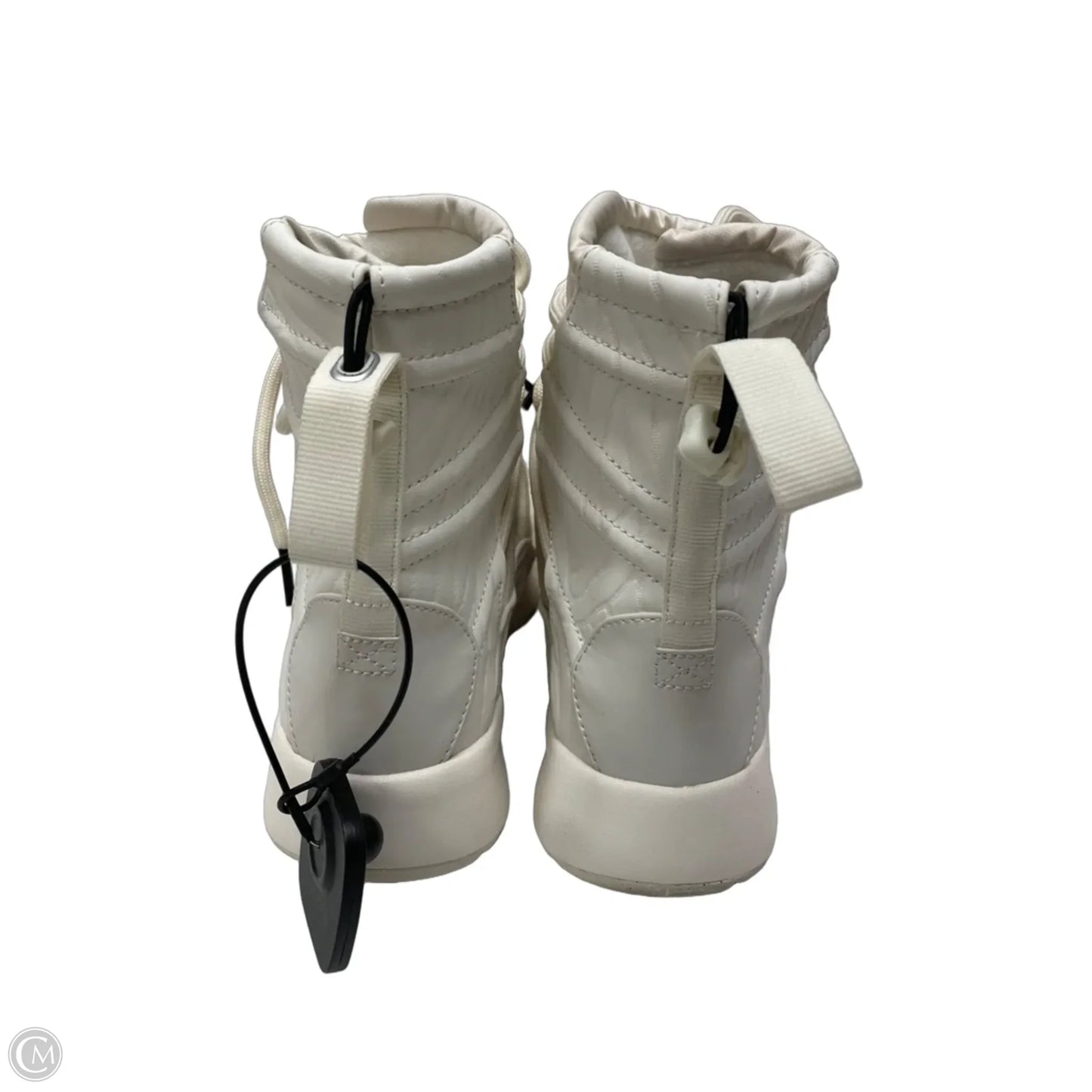 Boots Ankle Heels By Nike In Cream, Size: 7.5