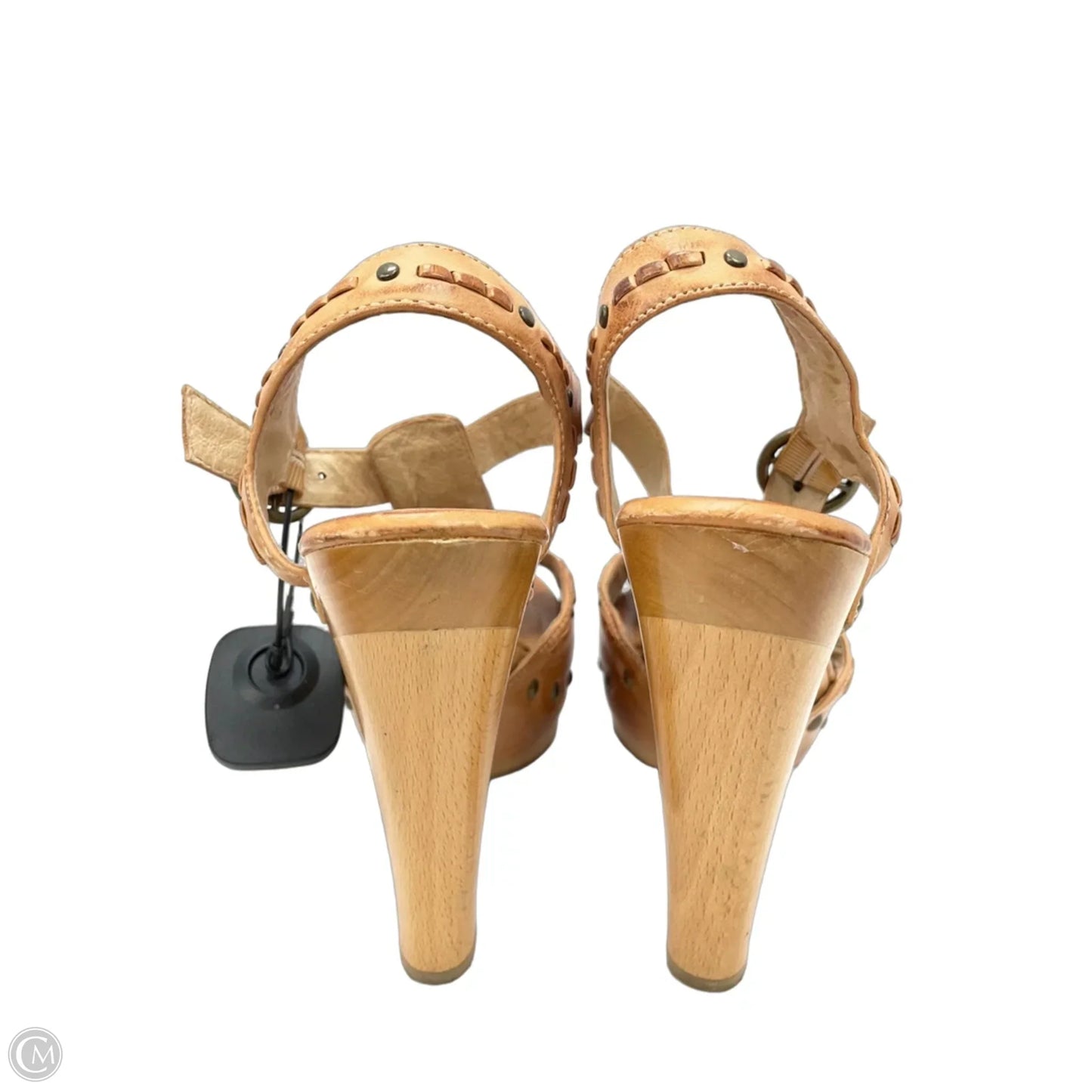 Sandals Designer By Frye In Tan, Size: 7