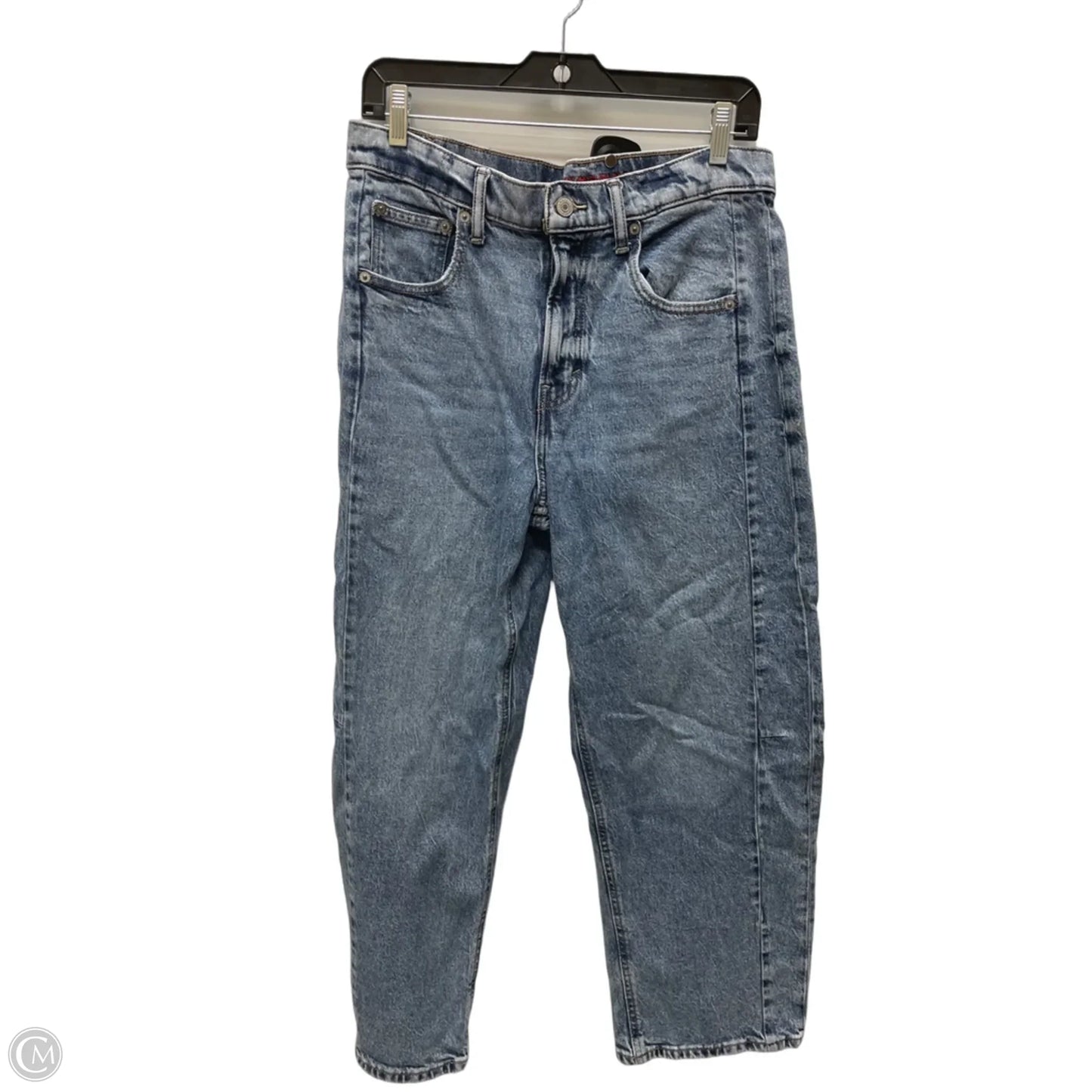 Jeans Straight By Lucky Brand In Blue Denim, Size: 6