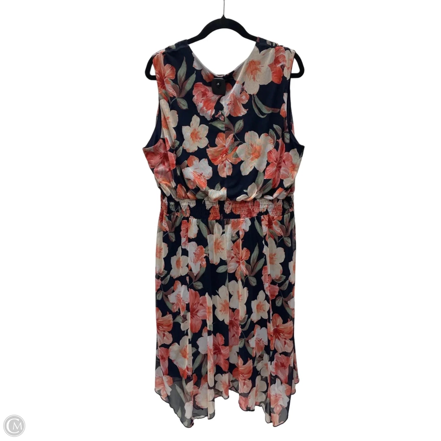 Dress Casual Short By Kate And Lily In Floral Print, Size: 2x