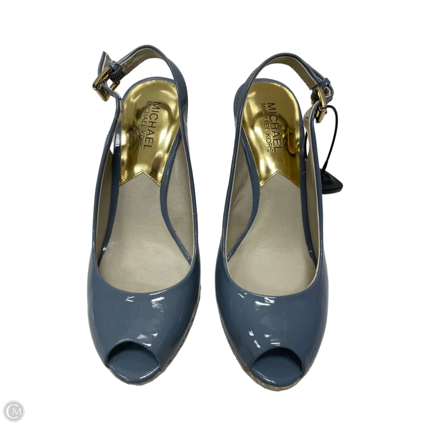 Sandals Designer By Michael Kors In Blue, Size: 7.5