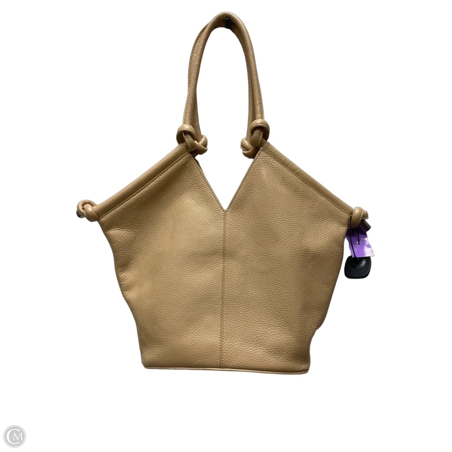 Handbag Leather By Vince Camuto, Size: Medium