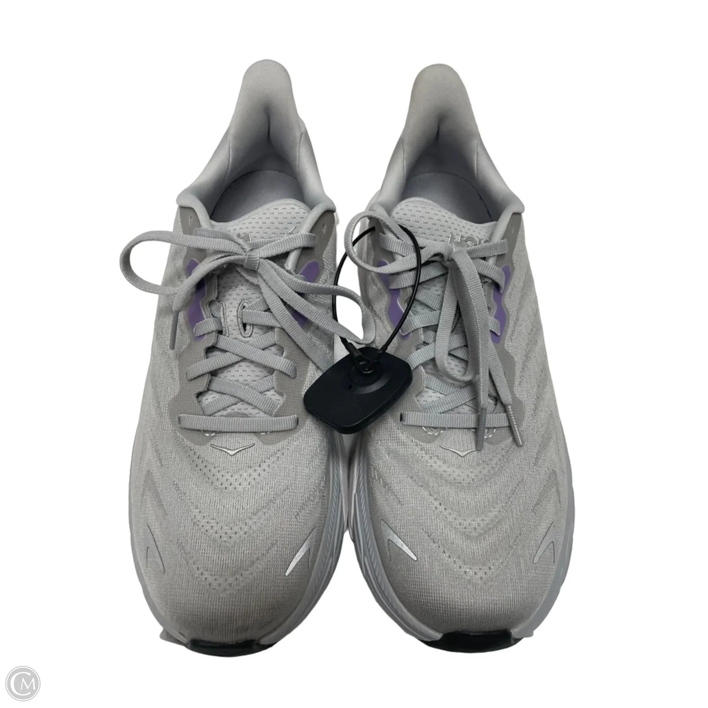 Shoes Athletic By Hoka In Grey & Purple, Size: 9.5