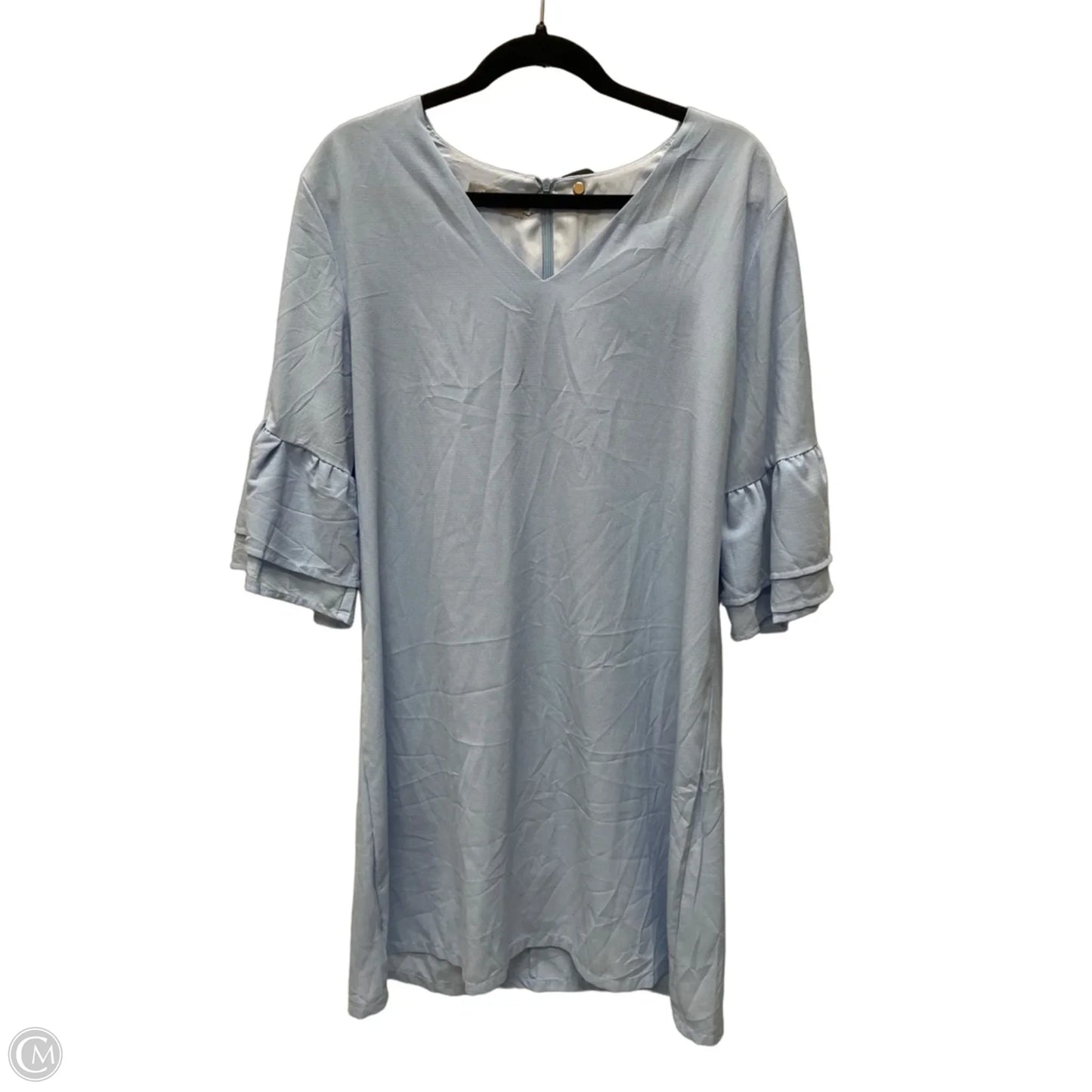 Dress Work By Clothes Mentor In Blue, Size: Xl