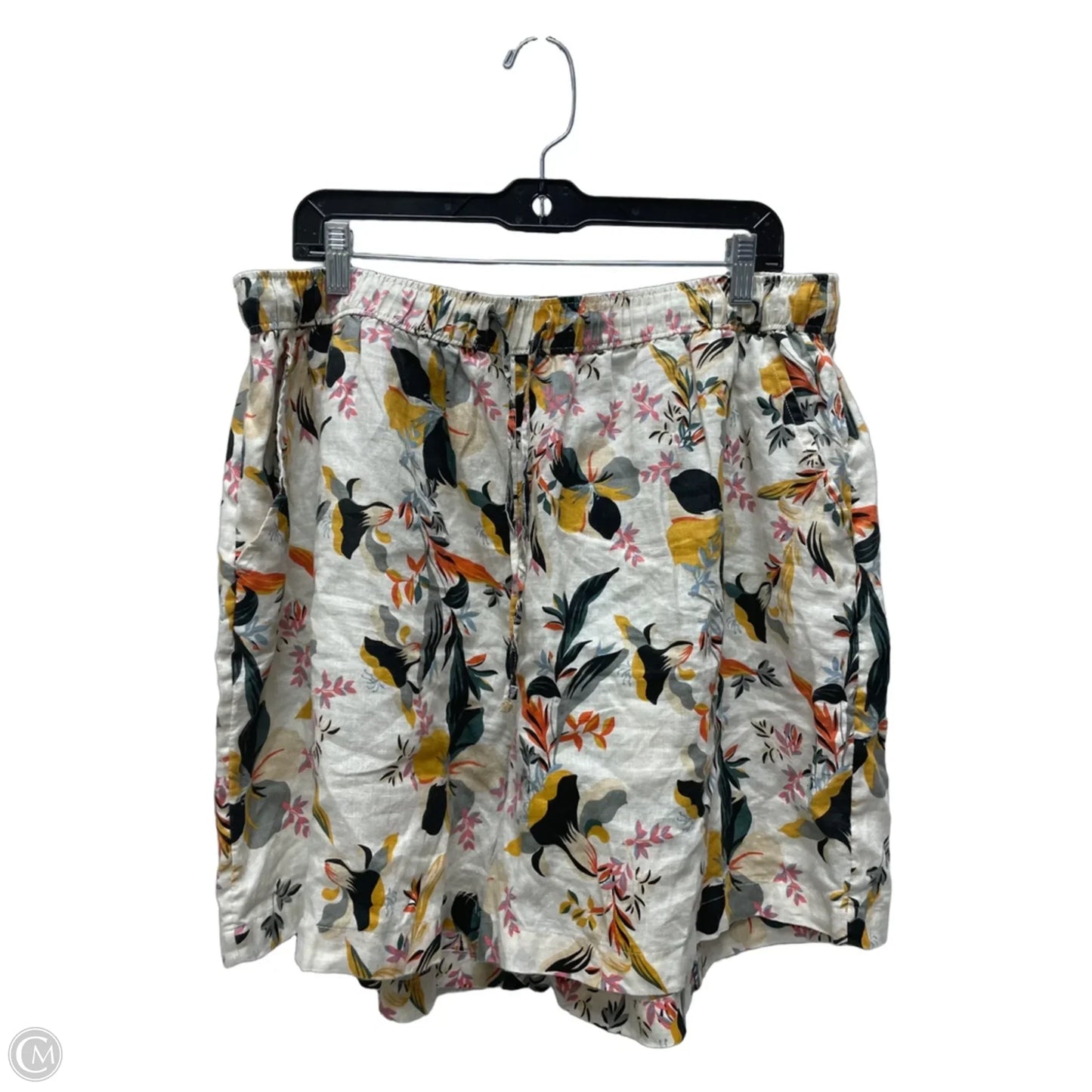 Shorts By Rachel Zoe In Floral Print, Size: 18
