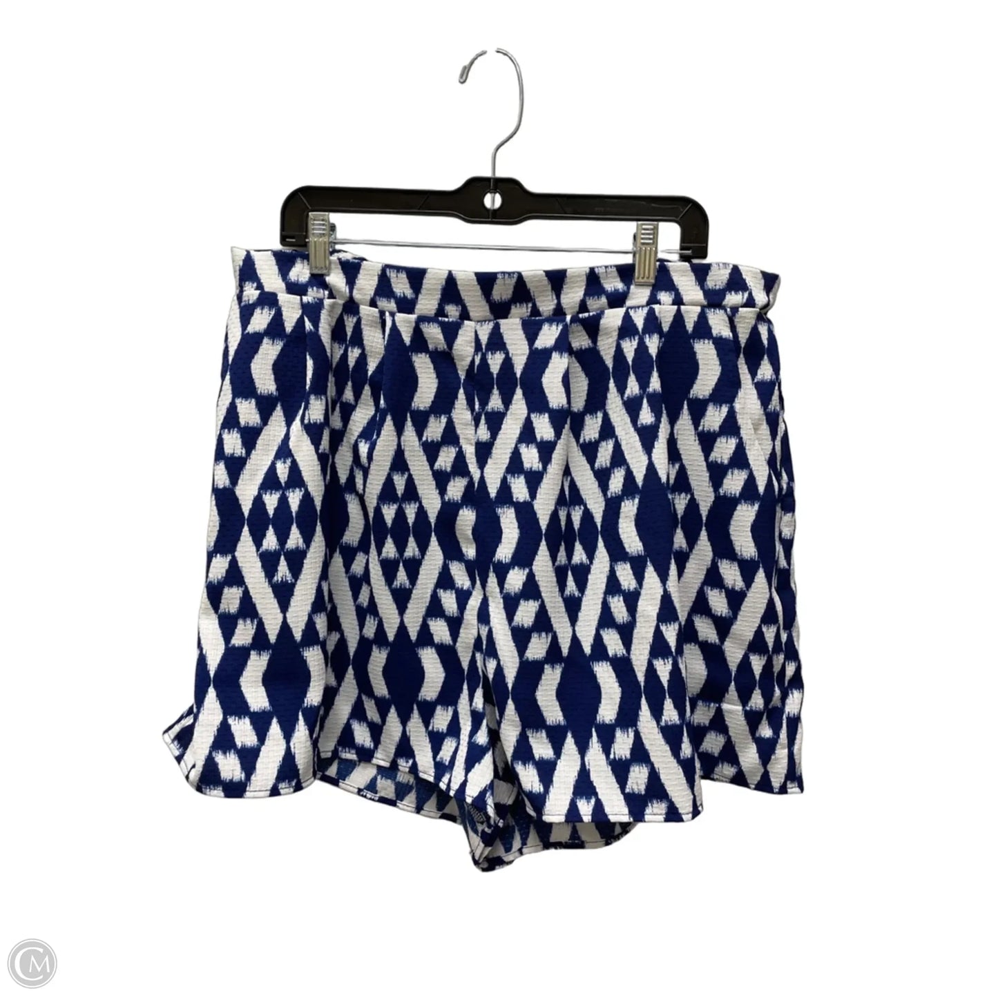 Shorts By Soprano In Blue & White, Size: 18