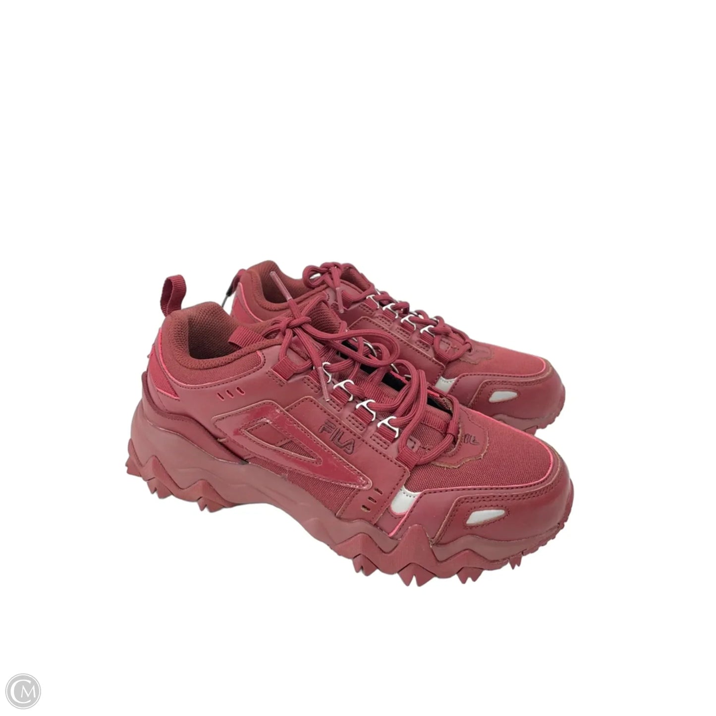 Shoes Sneakers By Fila In Red, Size: 9