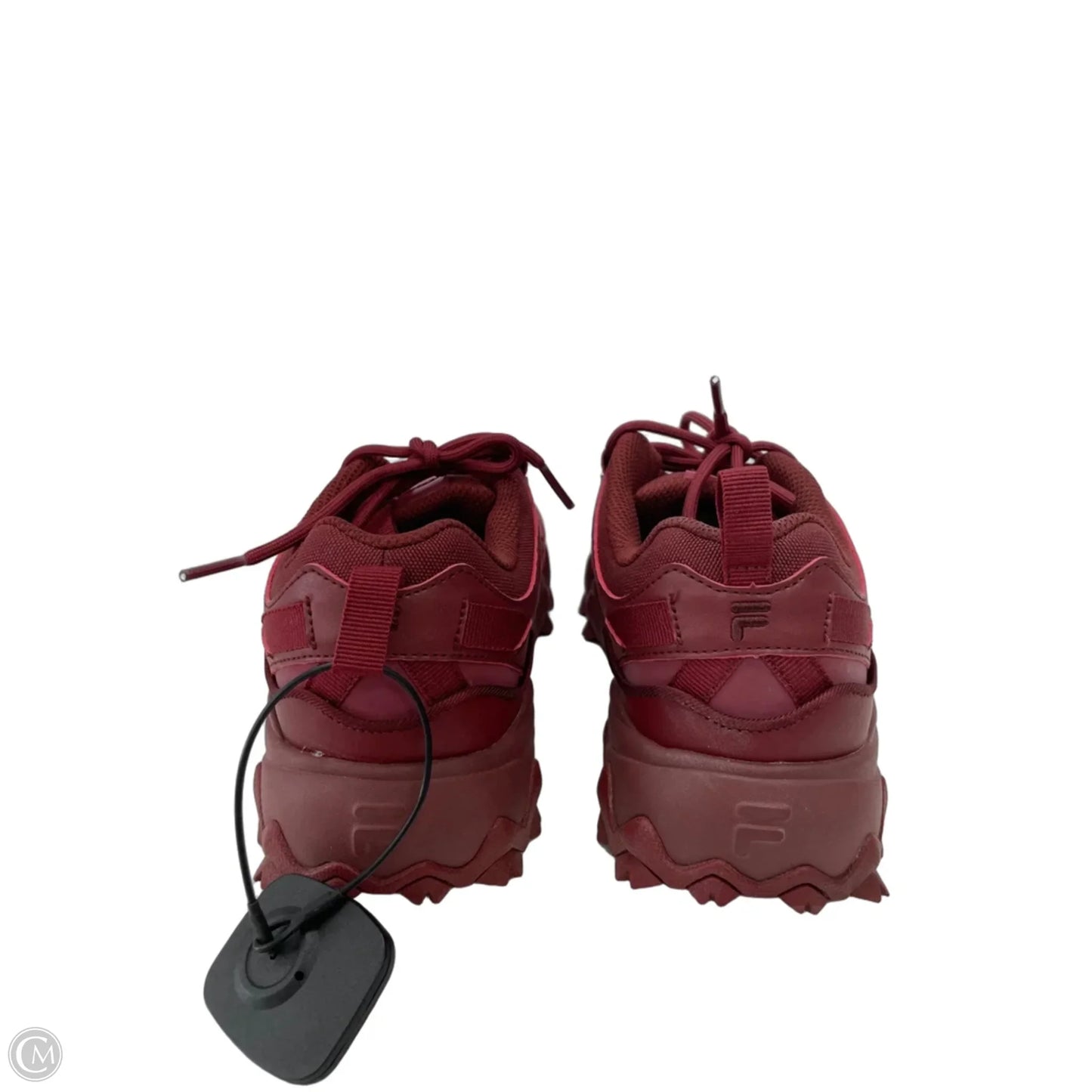 Shoes Sneakers By Fila In Red, Size: 9