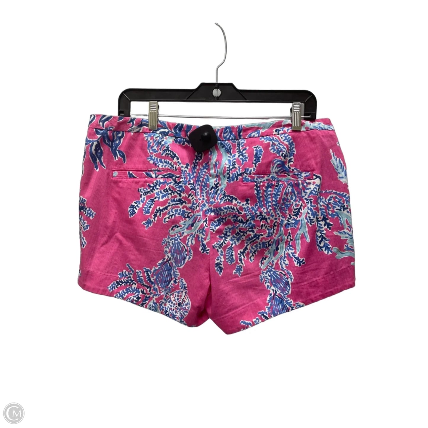 Shorts Designer By Lilly Pulitzer In Blue & Pink, Size: 10