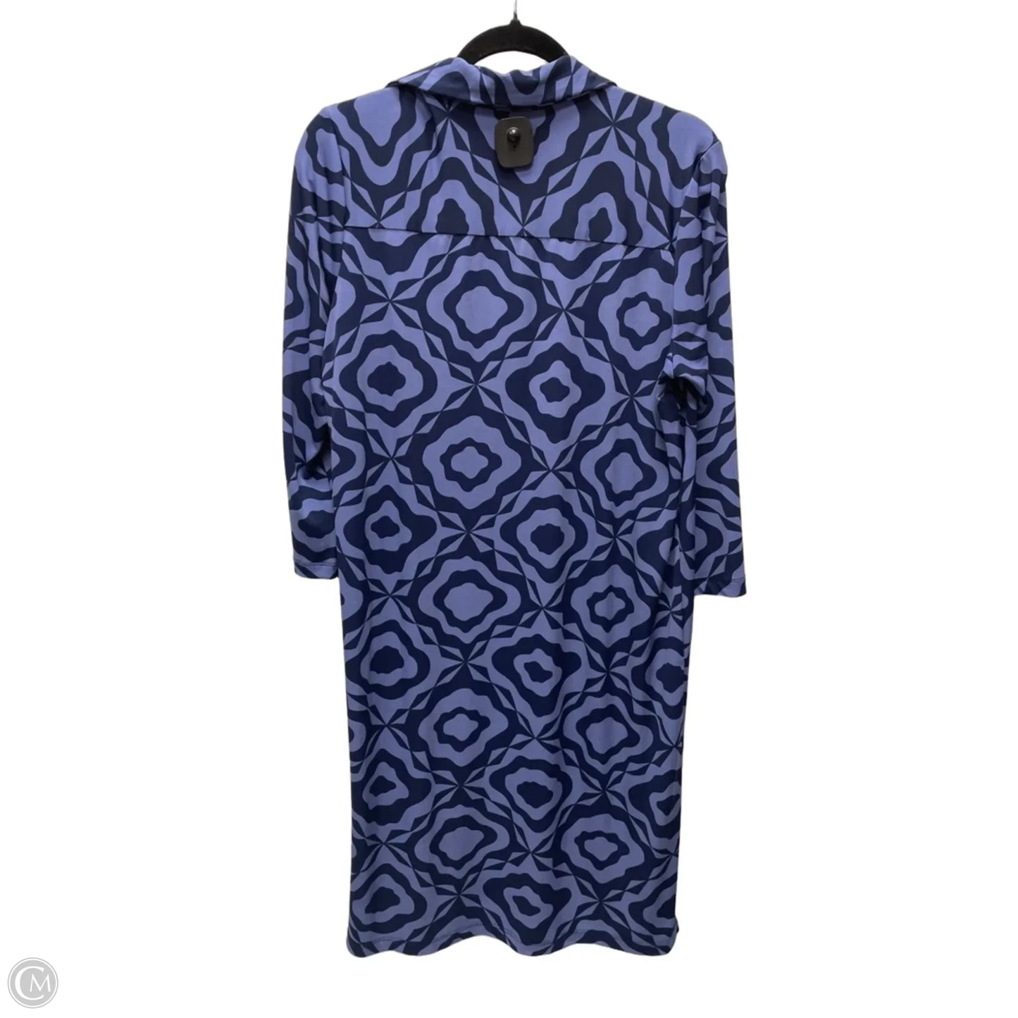 Dress Casual Short By Tori Richards In Geometric Pattern, Size: Xl