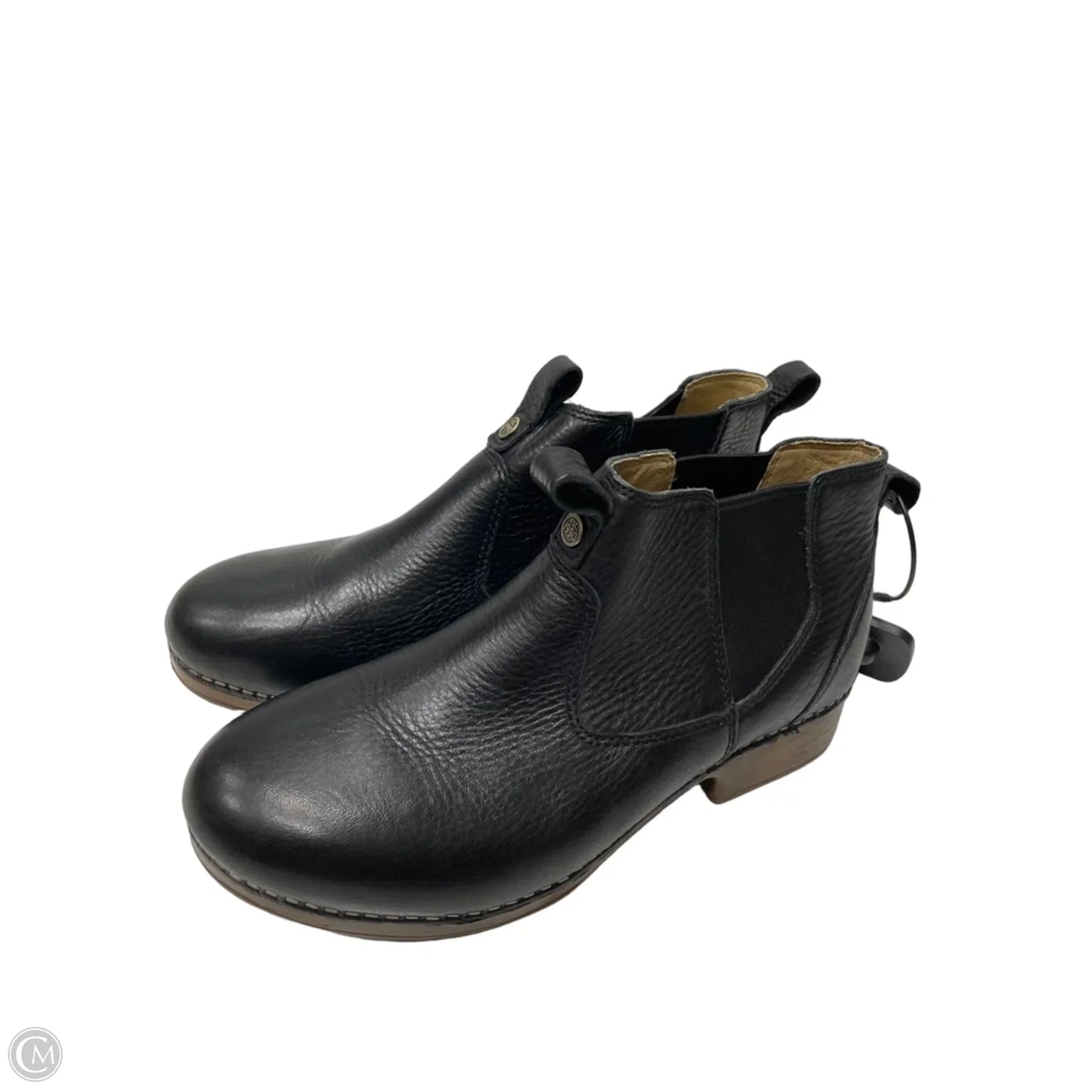 Boots Ankle Heels By Dansko In Black, Size: 8