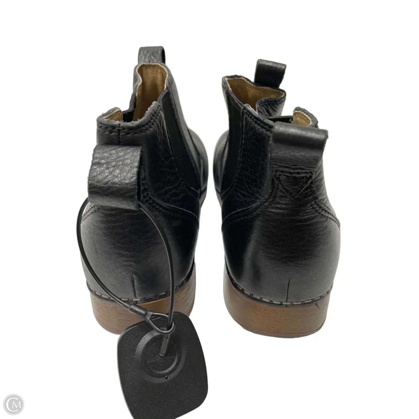 Boots Ankle Heels By Dansko In Black, Size: 8