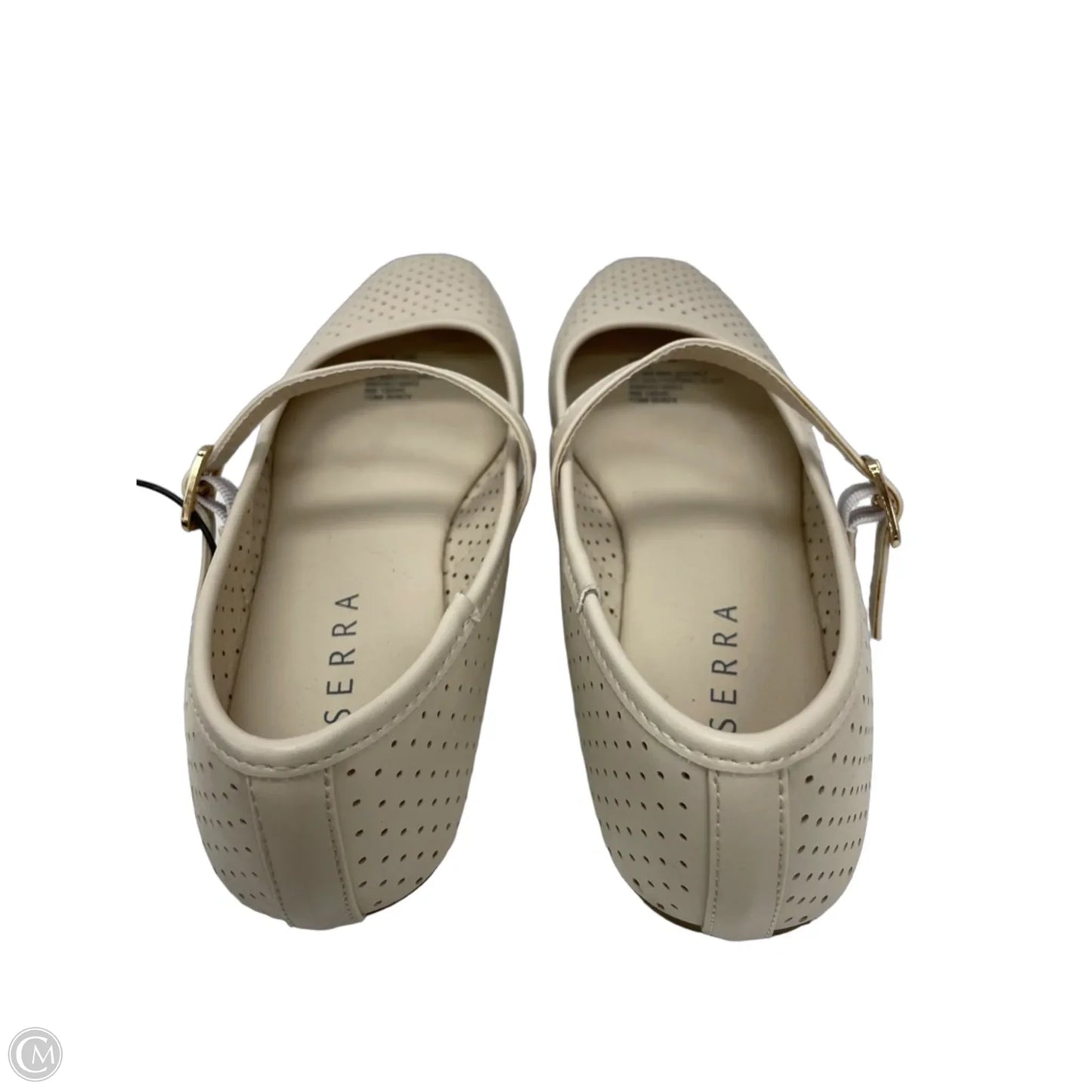 Shoes Flats By Serra In Cream, Size: 8