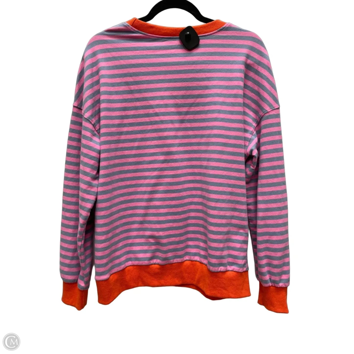 Top Long Sleeve By Prettygarden In Striped Pattern, Size: S