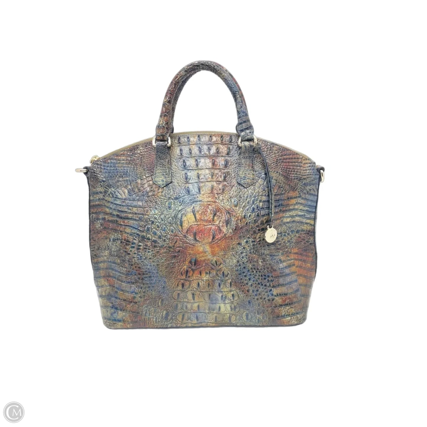 Handbag Designer By Brahmin, Size: Large