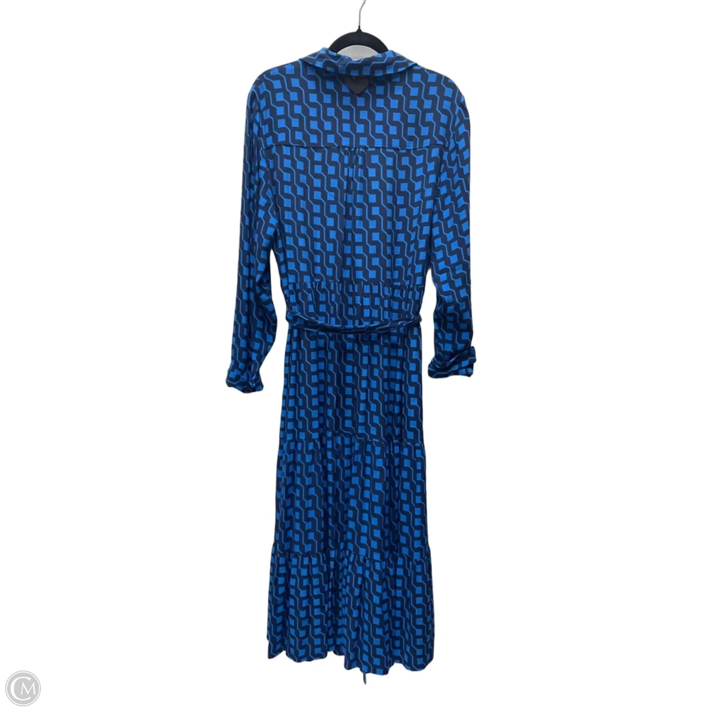 Dress Casual Maxi By Boden In Geometric Pattern, Size: Xl
