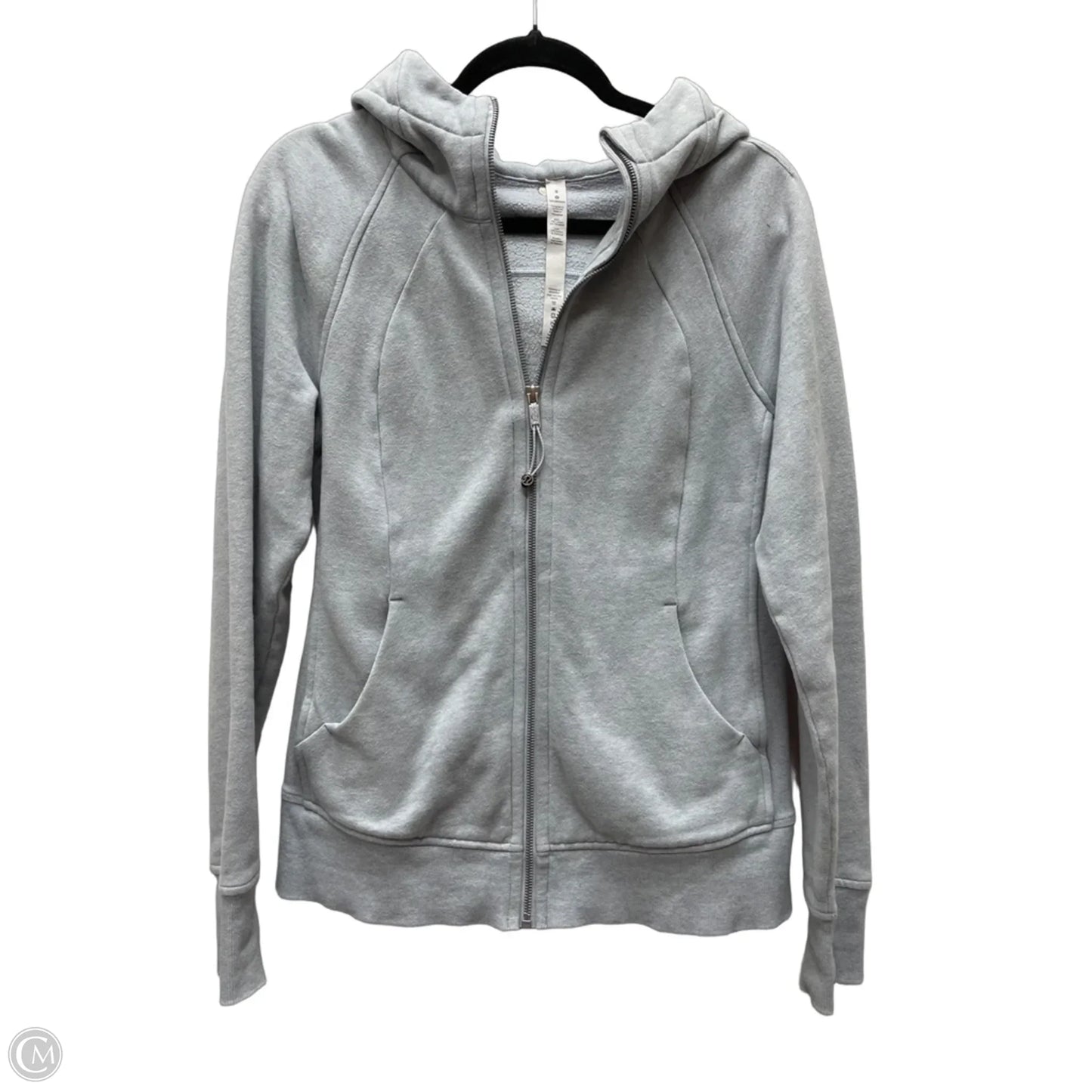 Athletic Jacket By Lululemon In Blue, Size: M