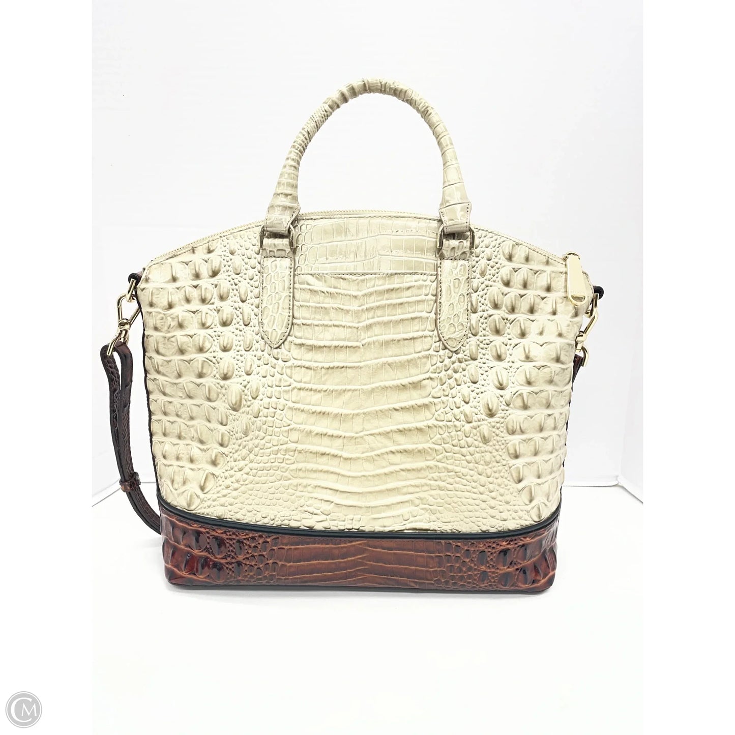 Handbag Designer By Brahmin, Size: Large
