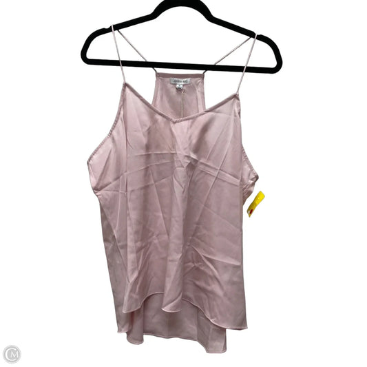 Top Sleeveless Designer By Johnny Was In Pink, Size: Xl