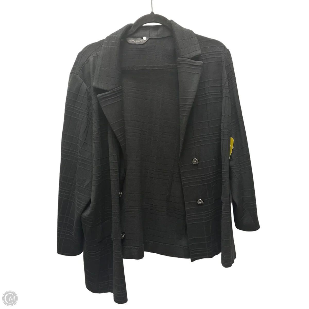 Blazer By Ming Wang In Black, Size: 3x