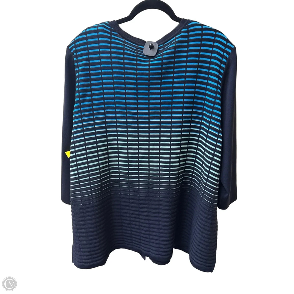 Cardigan By Ming Wang In Geometric Pattern, Size: 2x