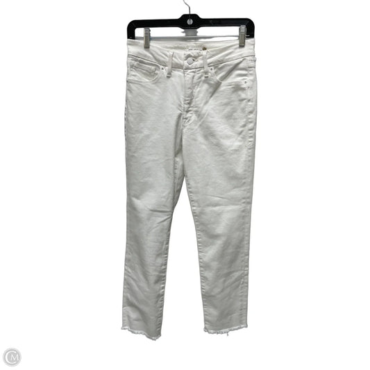 Jeans Skinny By Good American In White, Size: 4