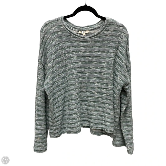 Sweater By Madewell In Striped Pattern, Size: L