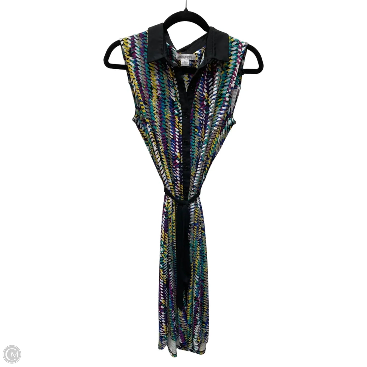 Dress Work By Liz Claiborne In Geometric Pattern, Size: M