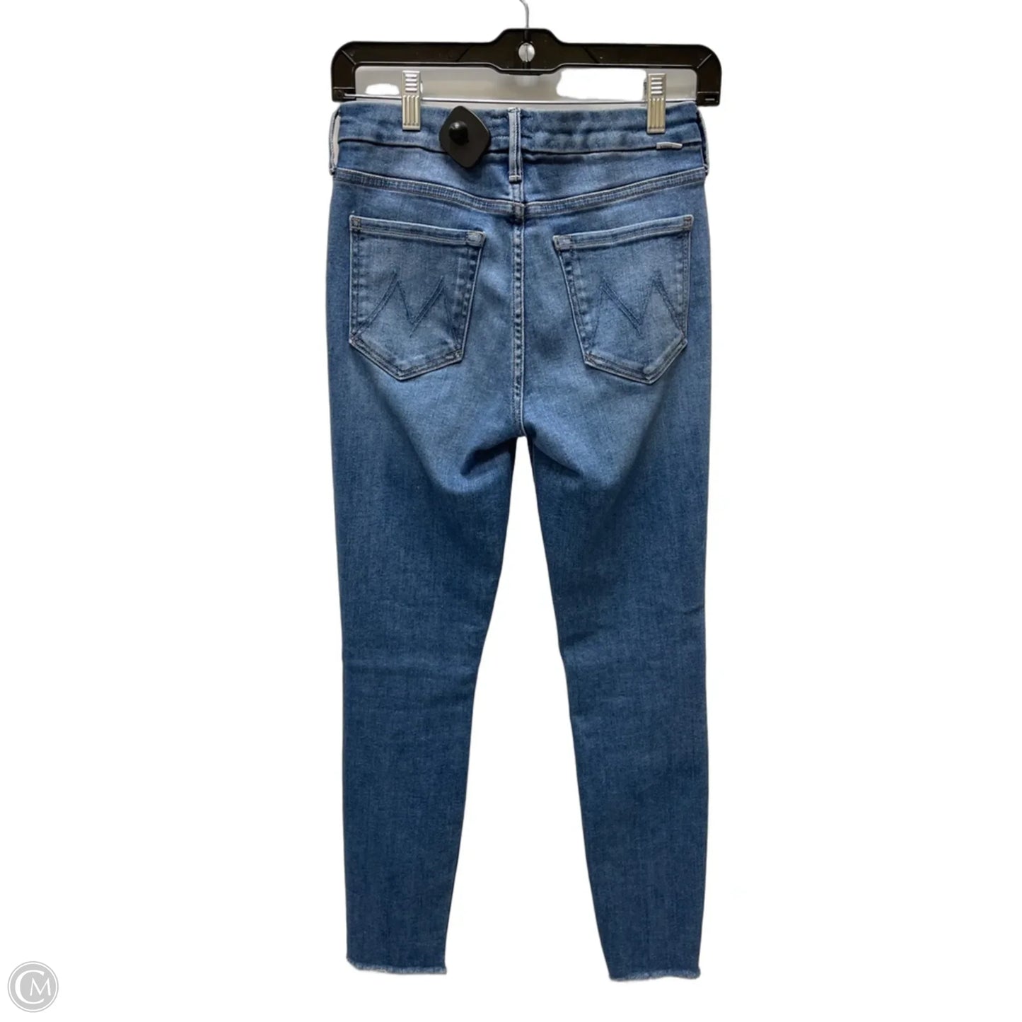 Jeans Skinny By Mother In Blue Denim, Size: 4