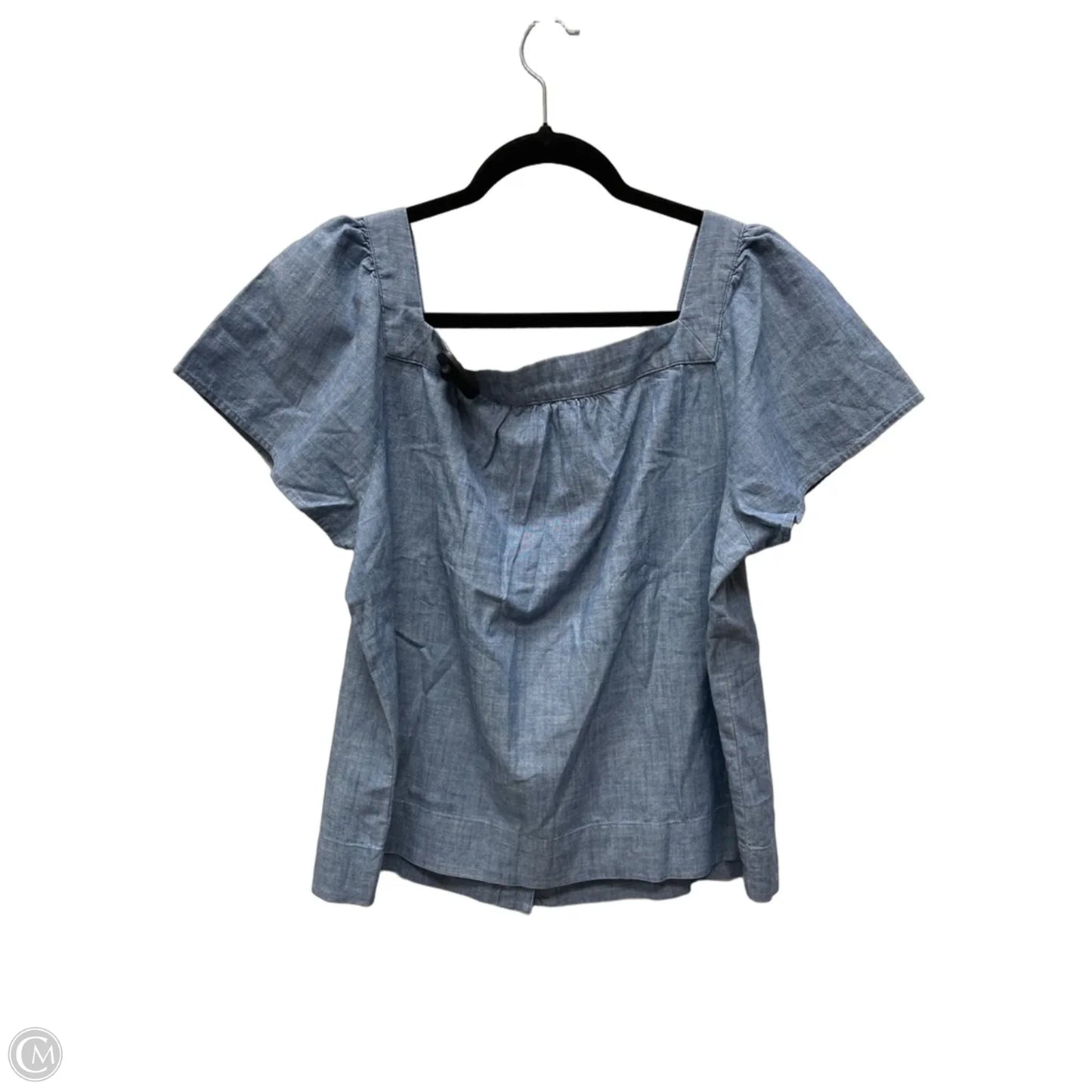 Top Short Sleeve By J. Crew In Blue, Size: L