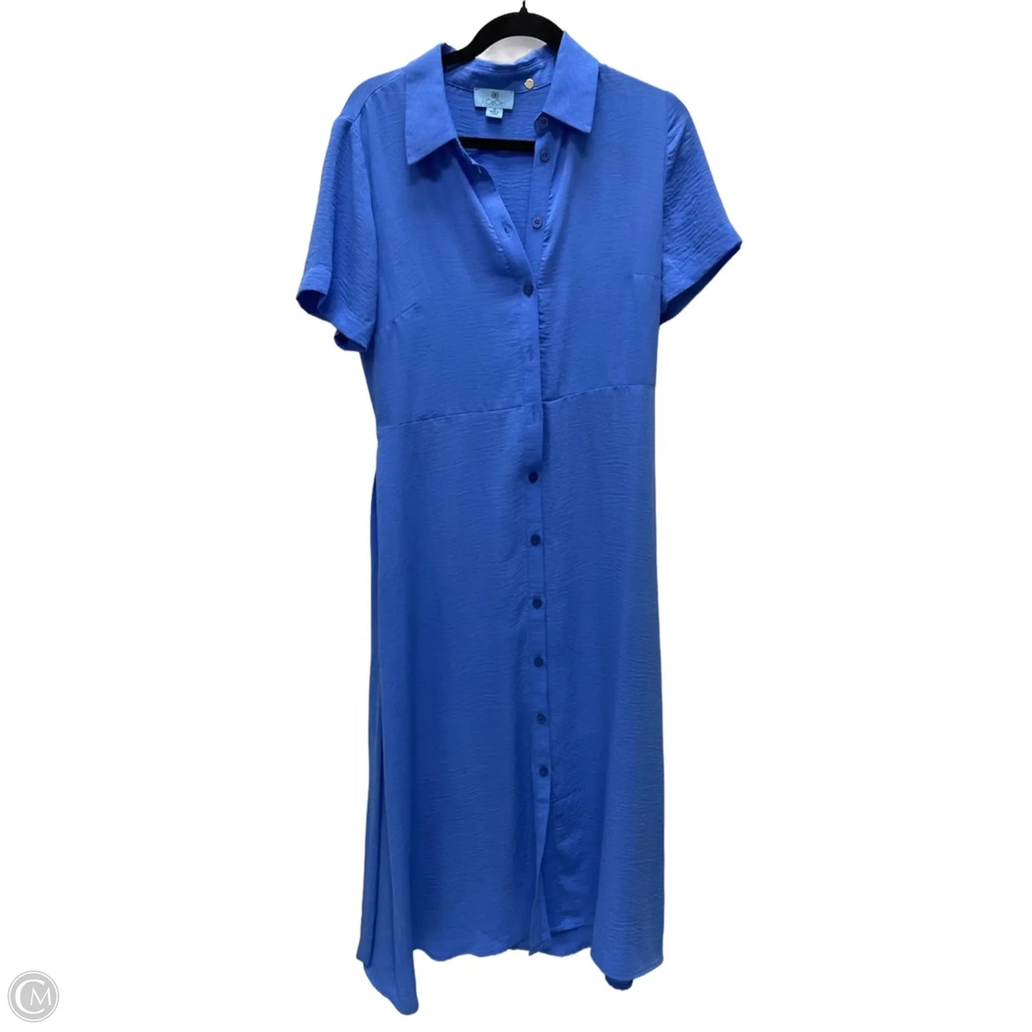 Dress Casual Maxi By Cece In Blue, Size: M