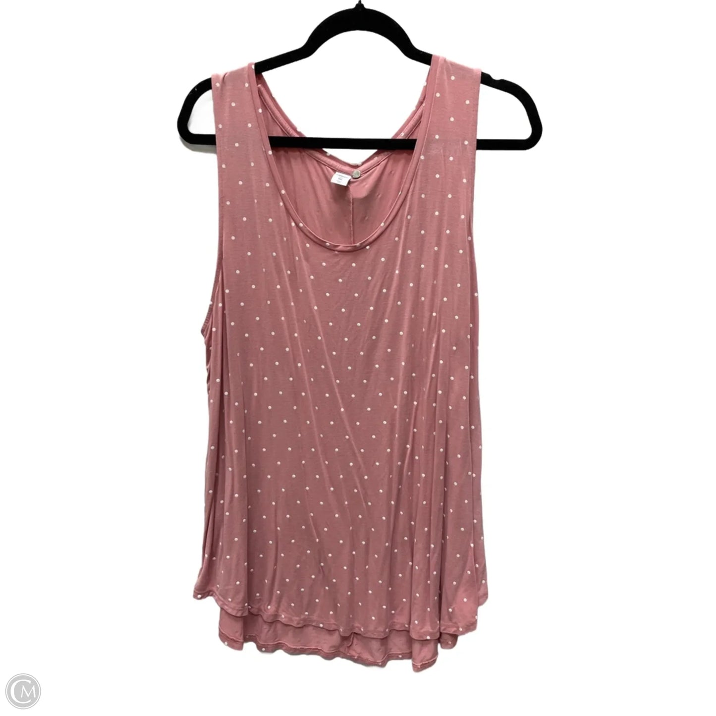 Top Sleeveless By Old Navy In Polkadot Pattern, Size: 2x
