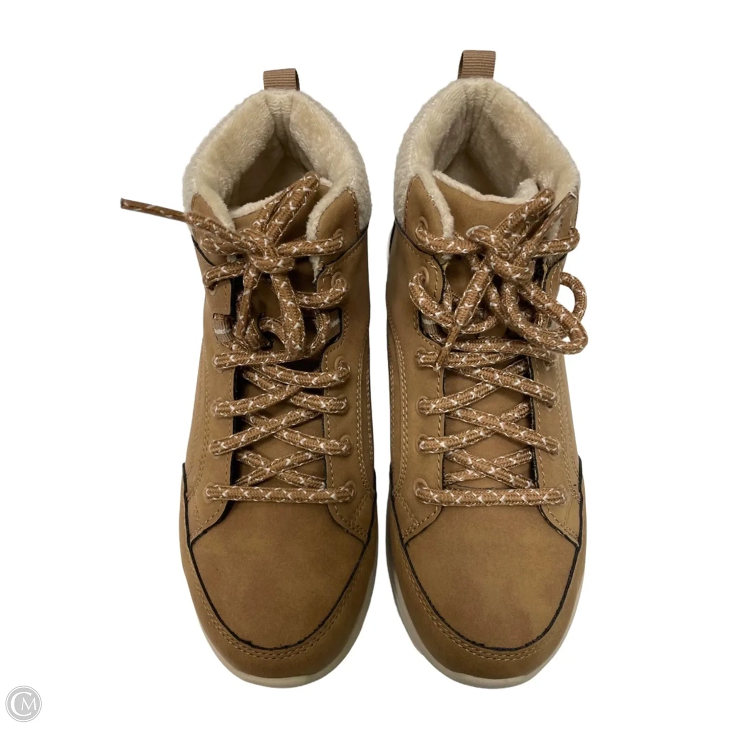 Boots Ankle Flats By Skechers In Brown, Size: 8