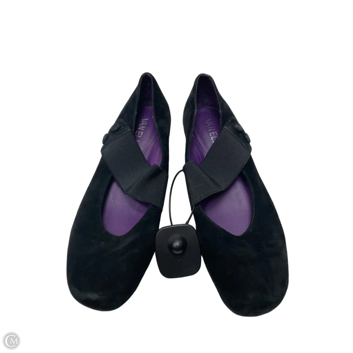 Shoes Heels Wedge By Vaneli In Black, Size: 7.5